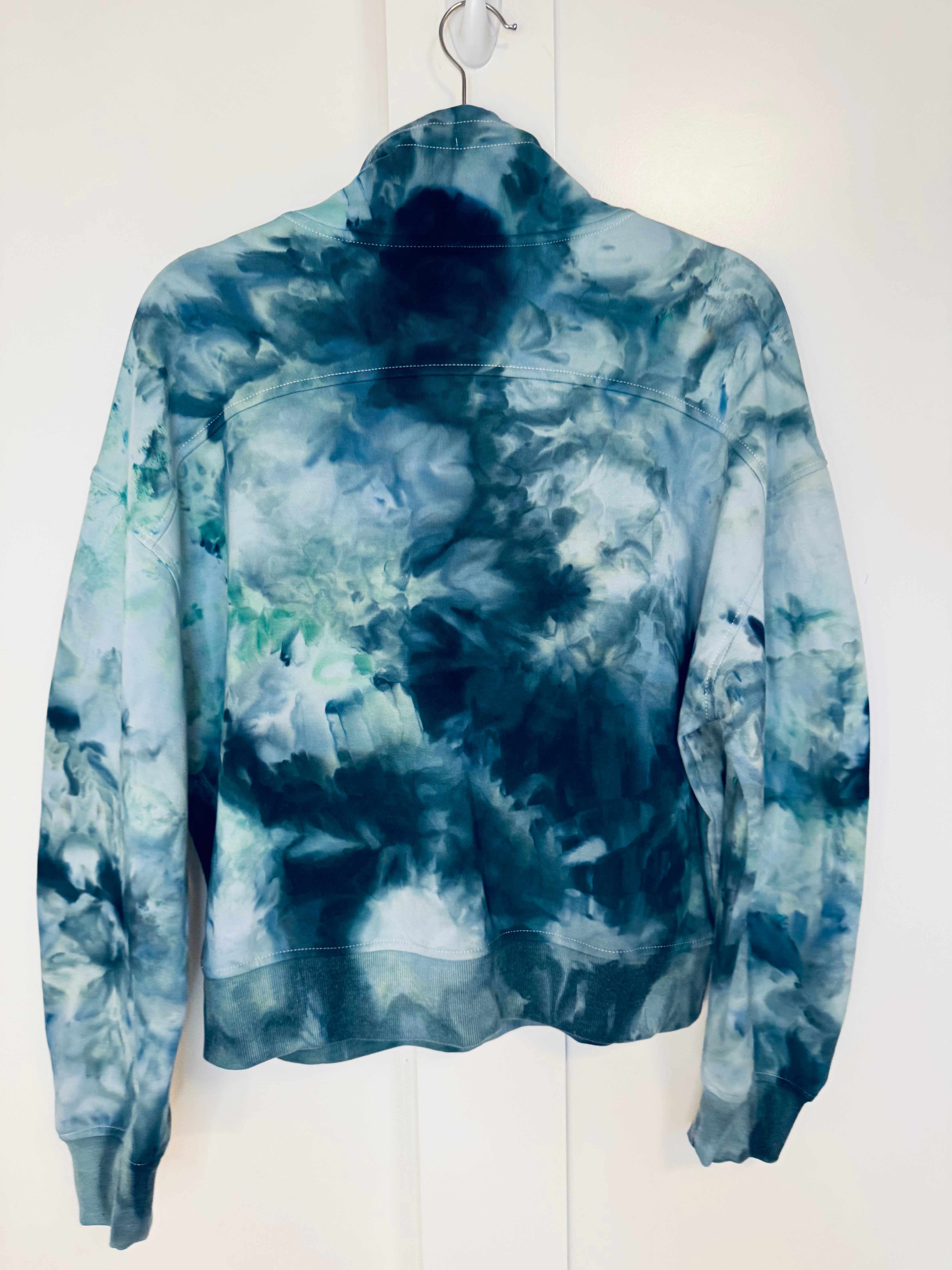 Medium Ice Dye So Soft 1/2 Zip