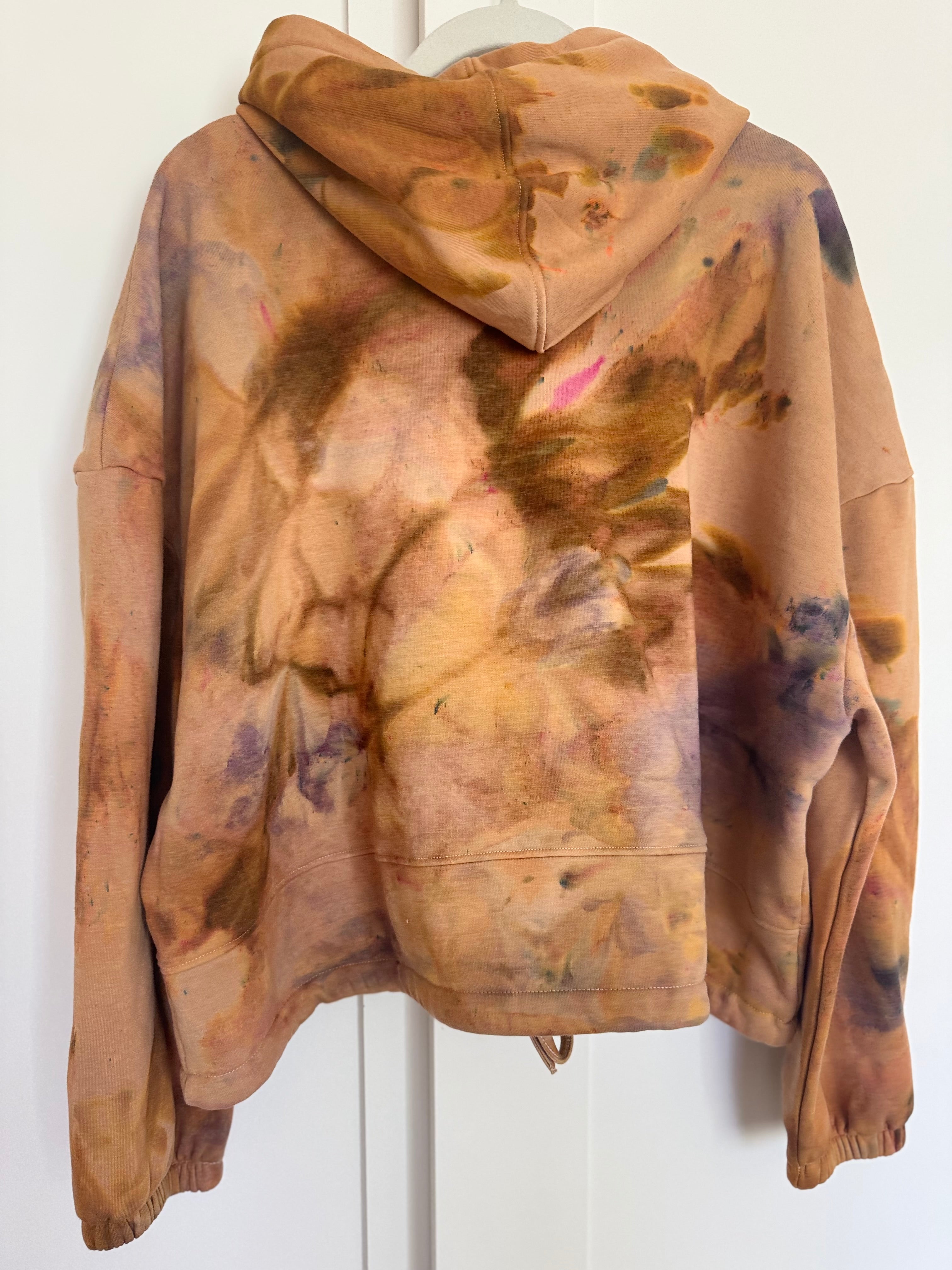L-XL Semi Cropped Cinch Hoodie