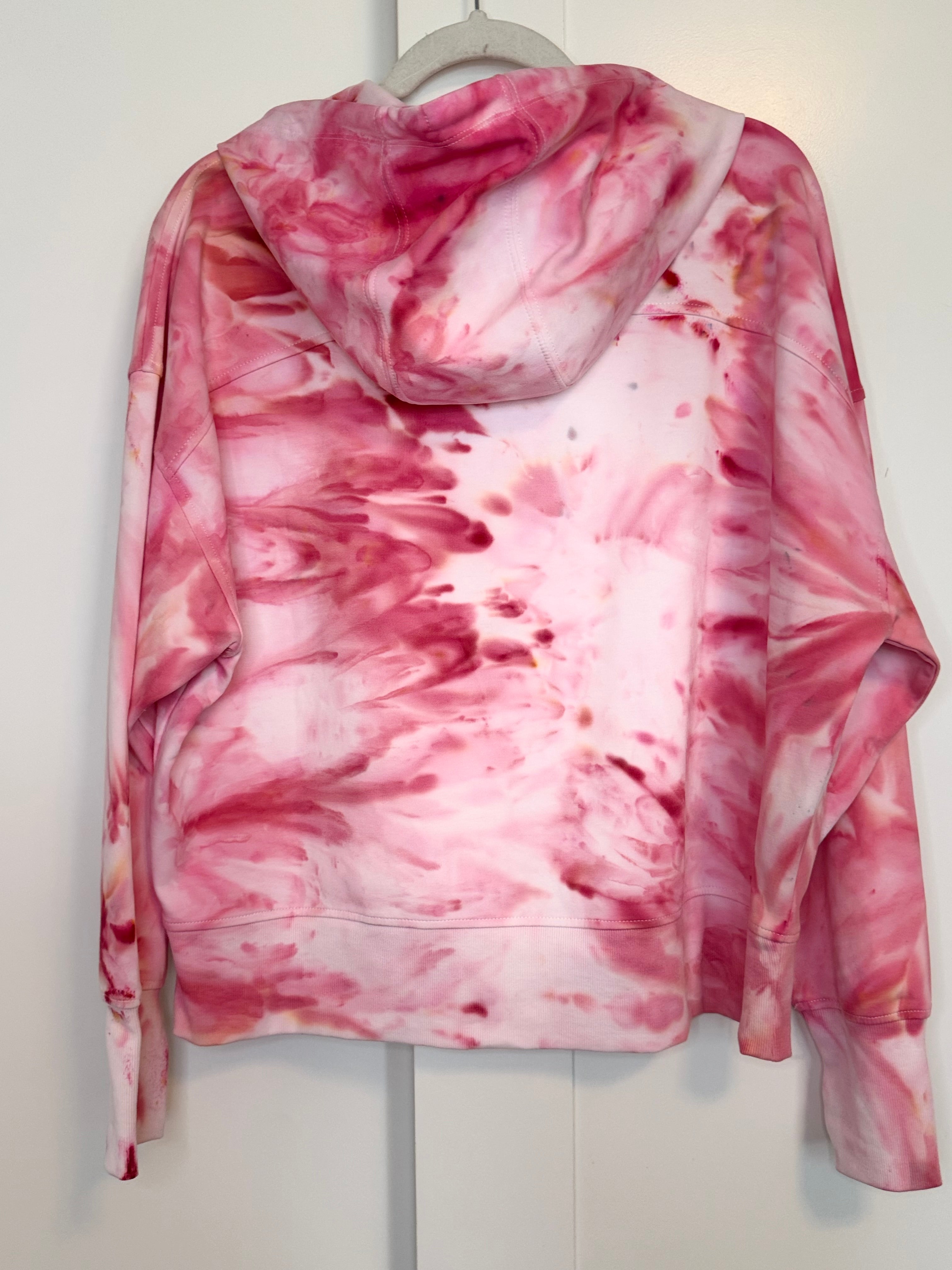 XXL Strawberry & Cream 1/2 Zip Hoodie
