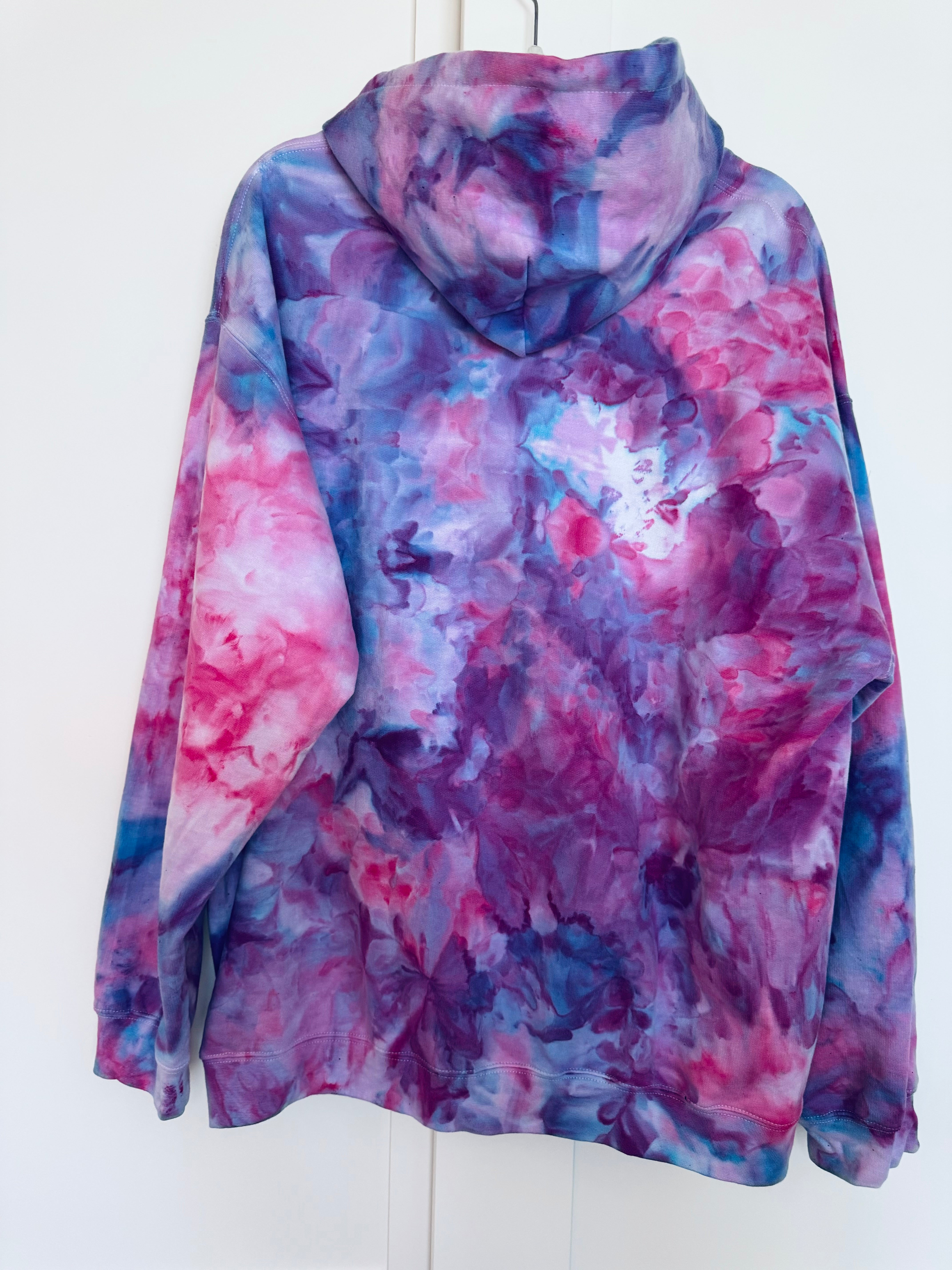 Blooming Ice Dye Hoodie (all sizes)