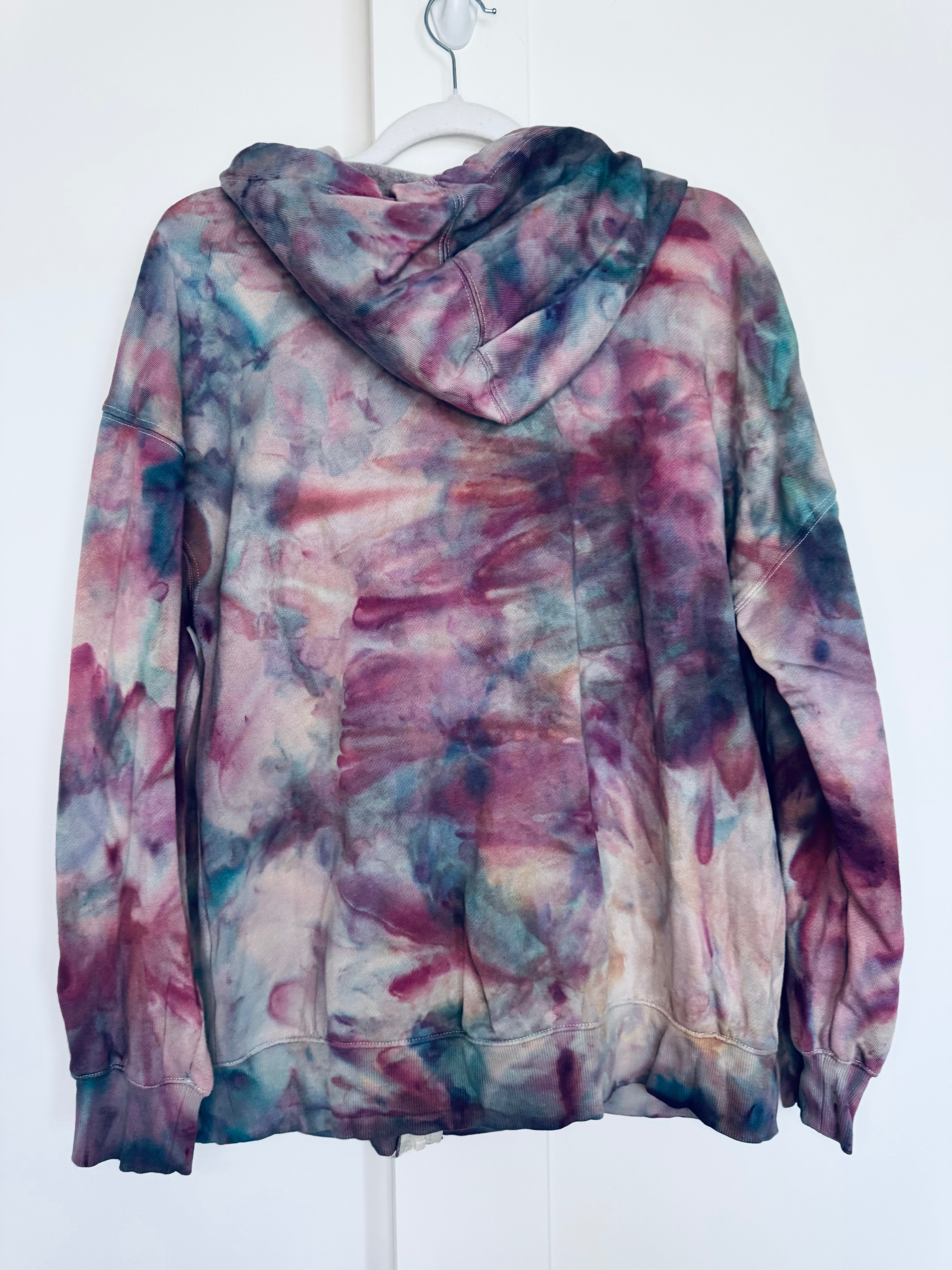 Small Oversized Zip Up Hoodie