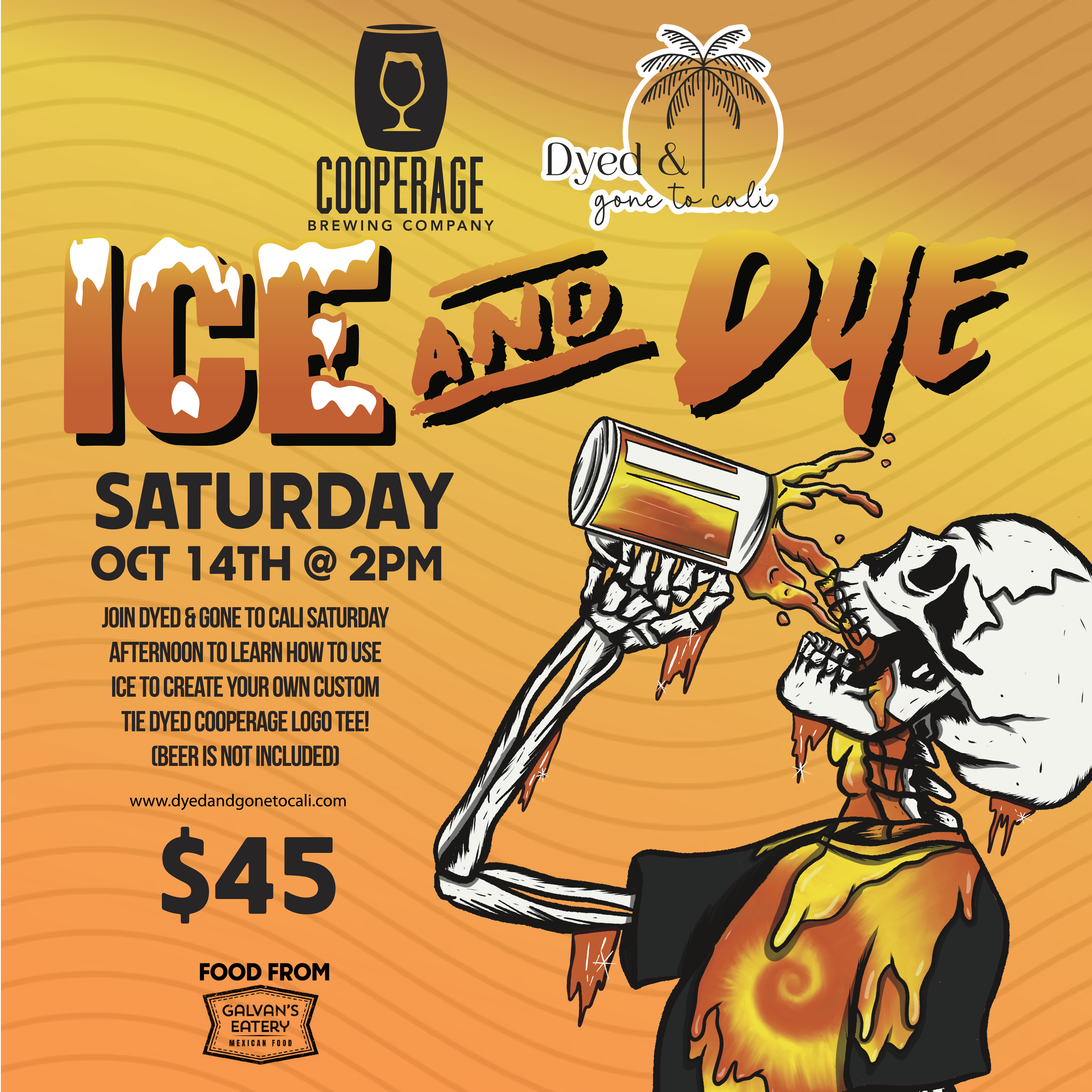 Cooperage ICE DYE Event
