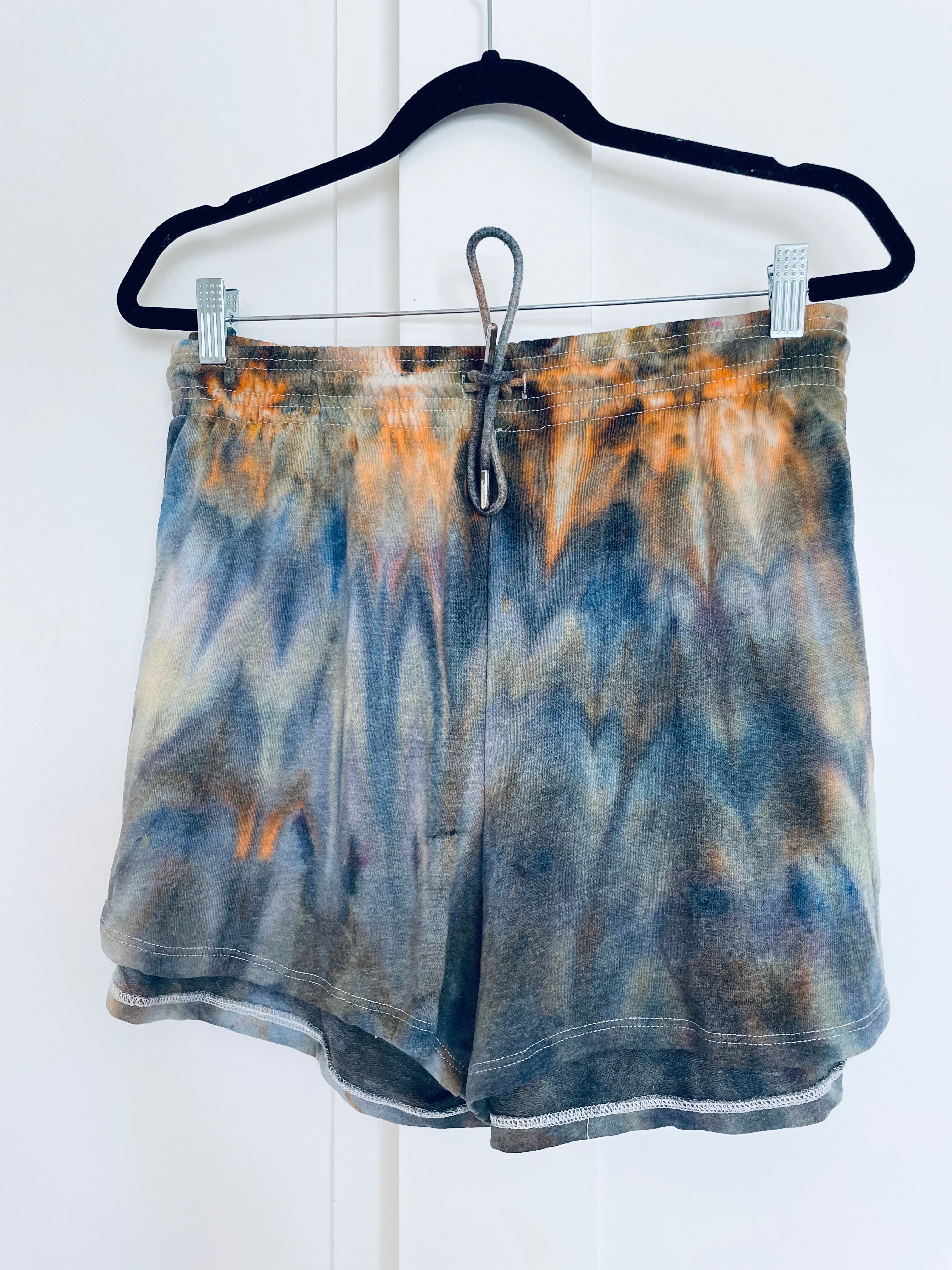 Golden Coast Tie Dye Lounge Shorts XL