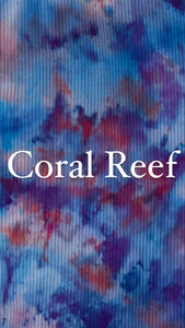 Coral Reef Tie Dye Duster